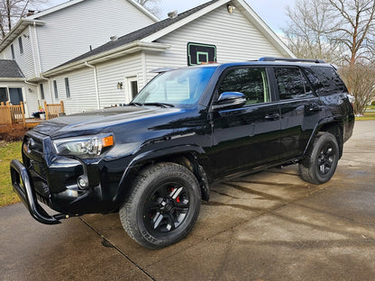 Barricade 3-Inch Bull Bar; Black (10-24 4Runner w/o Front Parking Sensors, Excluding 14-24 Limited & Nightshade)