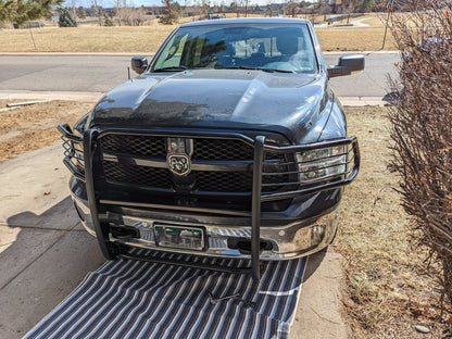 Barricade Modular Grille Guard; Black (09-18 RAM 1500, Excluding Rebel)