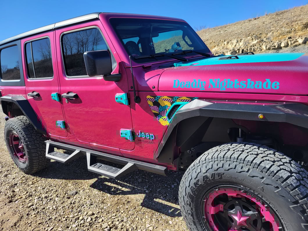 Barricade Replacement Fender Flare Hardware Kit for J133201-JLA Only (18-25 Jeep Wrangler JL)
