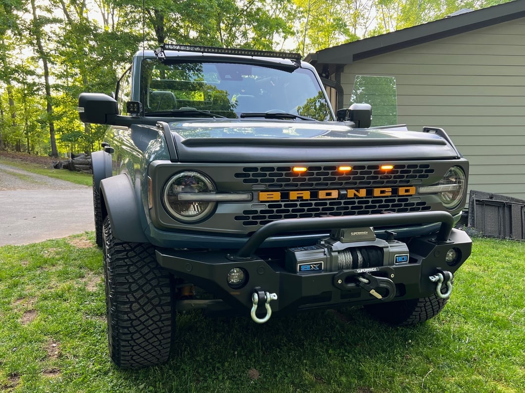 Barricade Adventure HD Front Bumper (21-25 Bronco, Excluding Raptor)