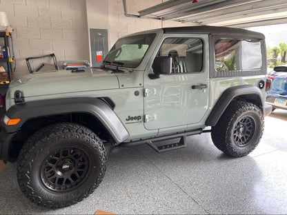 Barricade HD Drop Side Step Bars (18-25 Jeep Wrangler JL 2-Door)