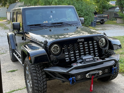 Barricade Trail Runner Front Bumper with LED Fog Lights (07-18 Jeep Wrangler JK)