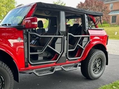 Barricade Tubular HD Adventure Doors (21-25 Bronco 4-Door)