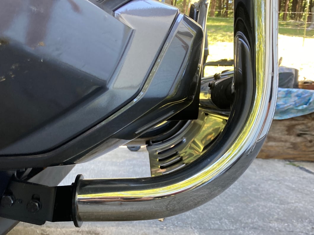 Barricade 3.50-Inch Oval Bull Bar with Skid Plate; Stainless Steel (16-23 Tacoma)