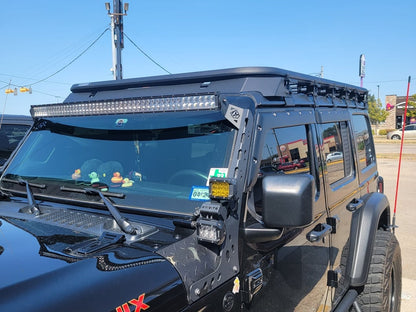 Barricade HD Roof Rack Full Length Extension Kit for Barricade HD Hard Top Roof Rack J142019-JL Only (18-25 Jeep Wrangler JL)