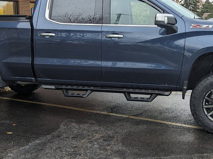 Barricade HD Overland Drop Side Step Bars (19-25 Silverado 1500 Crew Cab)