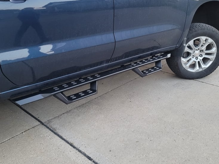 Barricade HD Overland Drop Side Step Bars (19-25 Silverado 1500 Crew Cab)