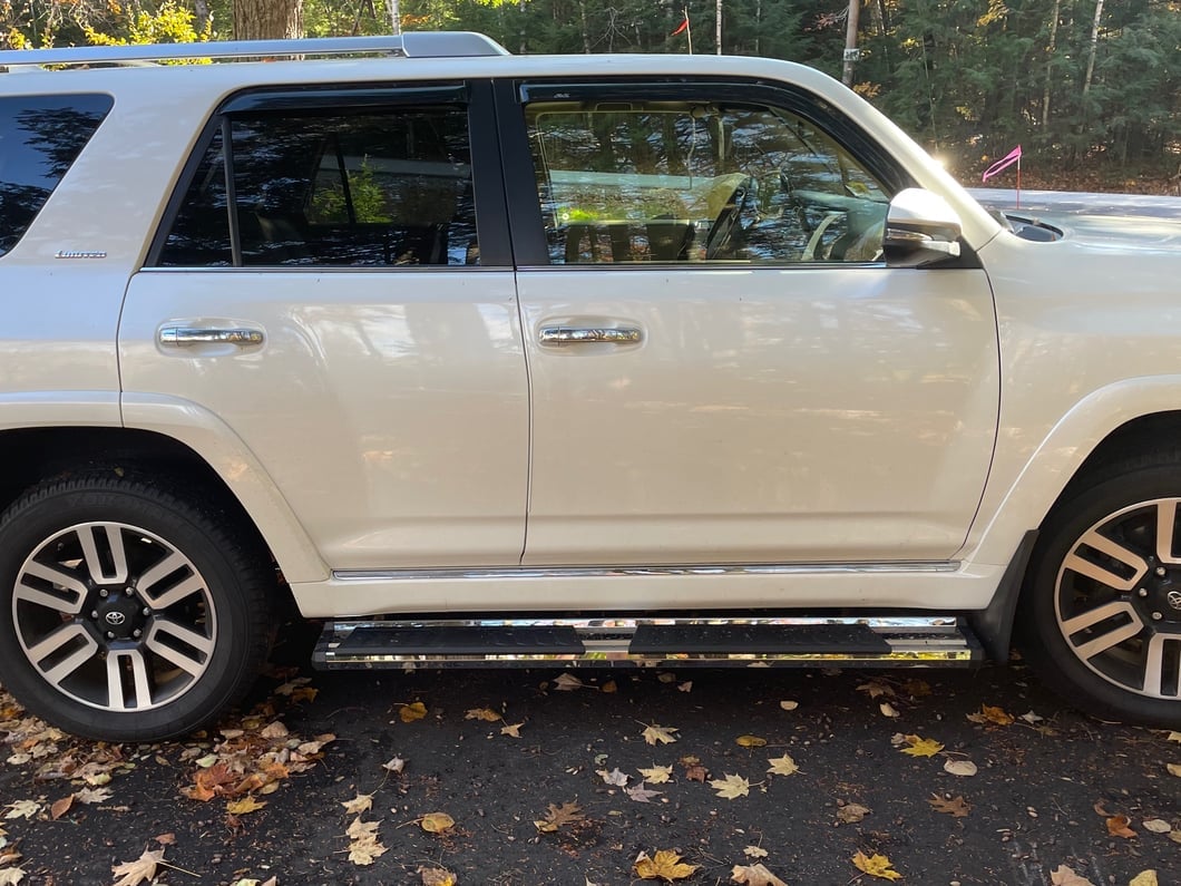 Barricade S6 Running Boards; Stainless Steel (10-13 4Runner SR5; 10-24 4Runner Limited, Nightshade, TRD Sport)