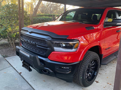 Barricade HD Stubby Front Bumper with 20-Inch Dual Row LED Light Bar (19-24 RAM 1500, Excluding EcoDiesel, Rebel & TRX)