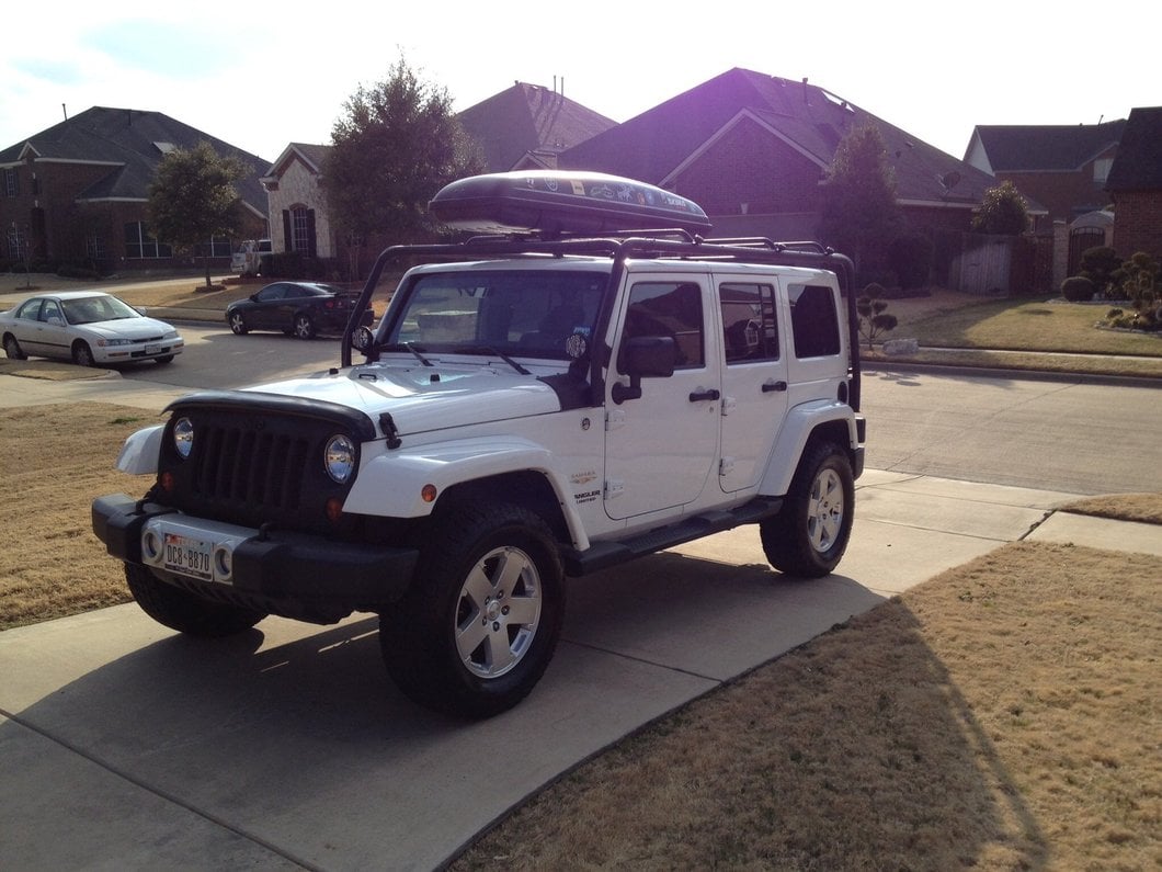 Barricade Roof Rack; Textured Black (07-18 Jeep Wrangler JK 4-Door)