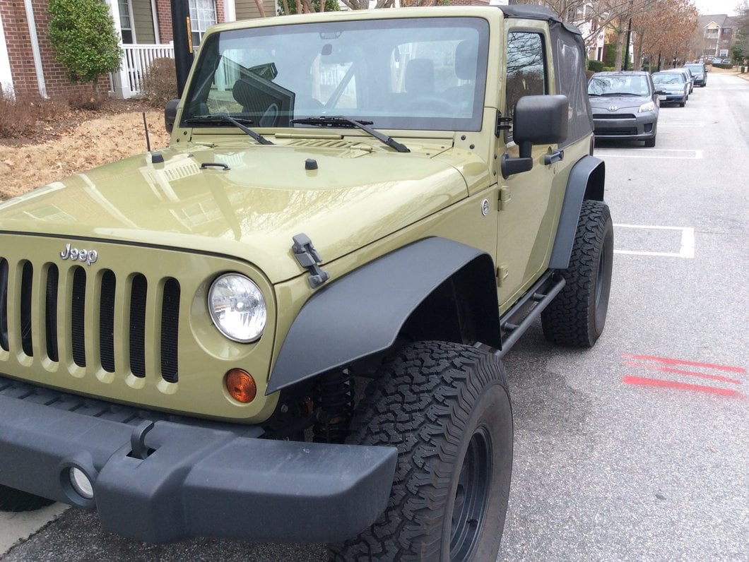 Barricade Enhanced Rubi Rails; Textured Black (07-18 Jeep Wrangler JK 2-Door)