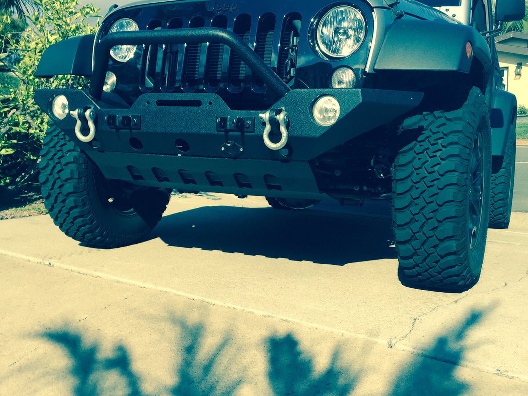 Barricade Skid Plate for Barricade Trail Force HD Bumper J20850 Only (10-18 Jeep Wrangler JK)