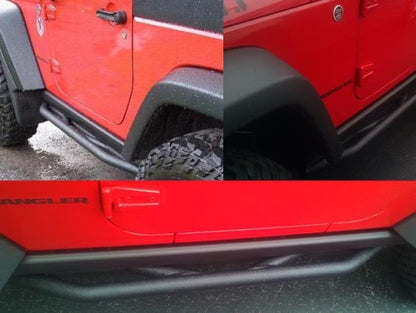 Barricade Rock Sliders (07-18 Jeep Wrangler JK 2-Door)