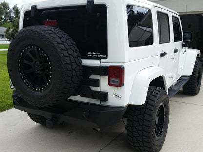 Barricade Trail Force HD Rear Bumper (07-18 Jeep Wrangler JK)