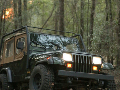 Barricade Roof Rack; Textured Black (87-95 Jeep Wrangler YJ)