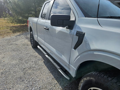 Barricade PNC Side Step Bars; Textured Black (15-25 F-150 SuperCab)