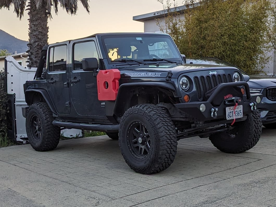 Barricade 18-Inch Fog Light Extension Harness (07-10 Jeep Wrangler JK)