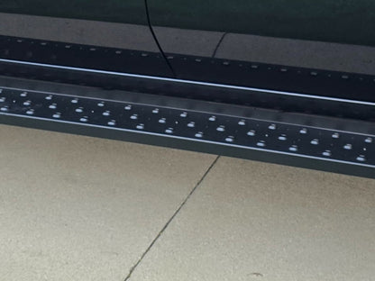 Barricade Rattler Running Boards; Black (20-25 Silverado 2500 HD Crew Cab)