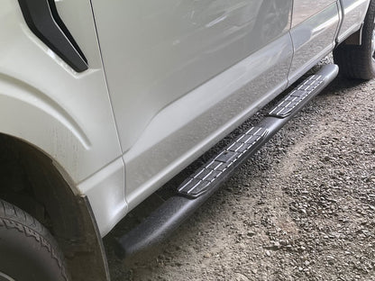 Barricade PNC Side Step Bars; Textured Black (15-25 F-150 SuperCab)