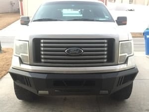 Barricade Extreme HD Front Bumper with LED Fog Lights (09-14 F-150, Excluding Raptor)