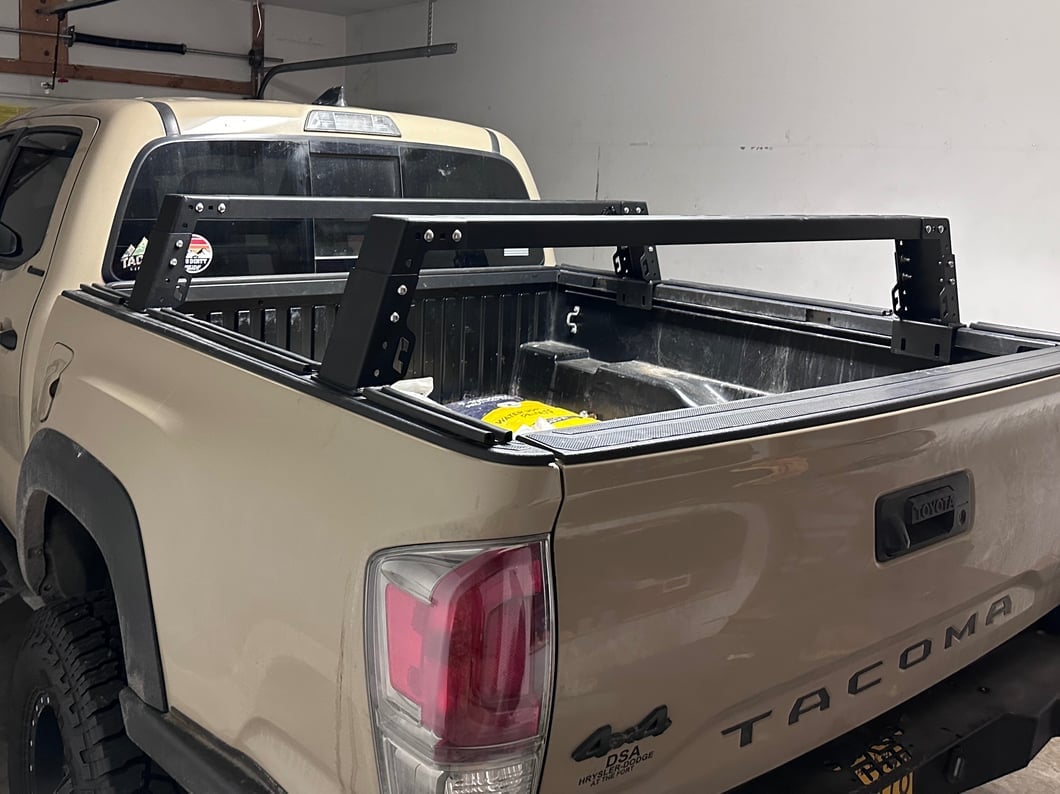 Barricade Compact Adjustable Height Adventure Bed Rack (16-23 Tacoma)