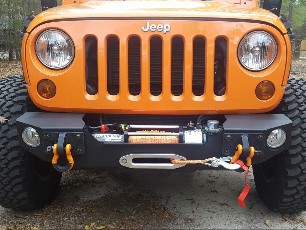 Barricade 9,500 lb. Winch with Synthetic Rope and Wireless Control (Universal; Some Adaptation May Be Required)