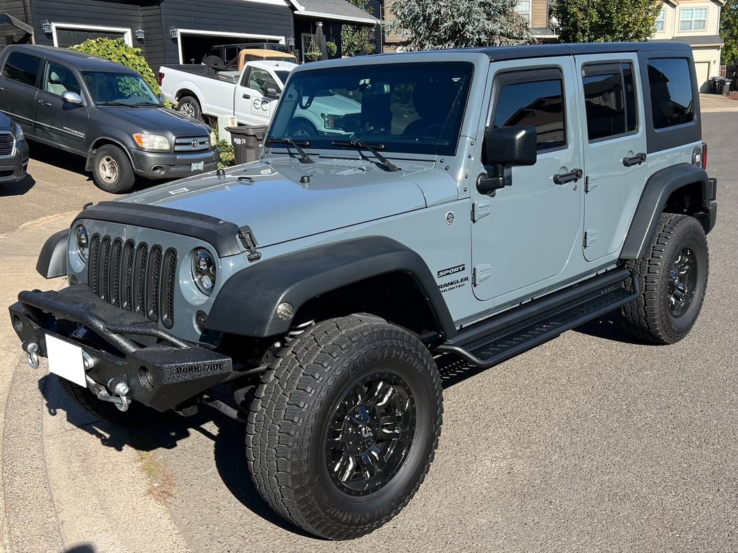 Barricade Open Trail HD Running Boards (07-18 Jeep Wrangler JK 4-Door)
