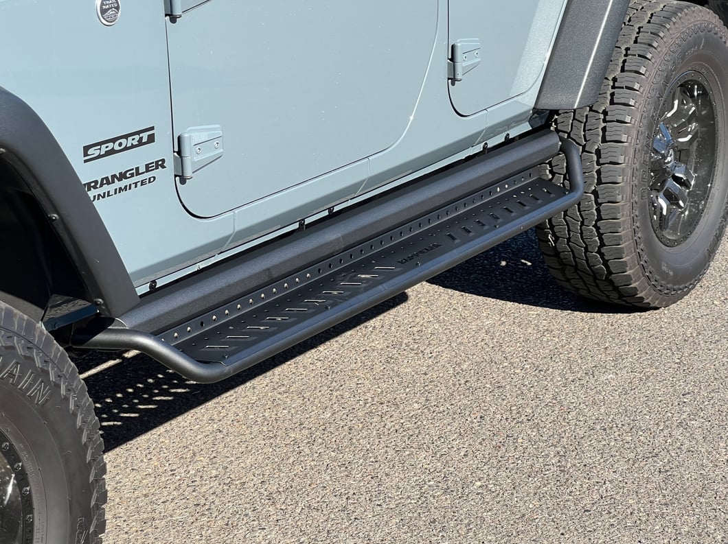 Barricade Open Trail HD Running Boards (07-18 Jeep Wrangler JK 4-Door)