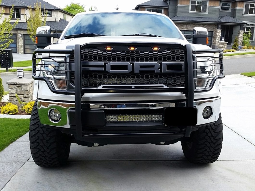 Barricade Brush Guard; Gloss Black (09-14 F-150, Excluding Raptor)