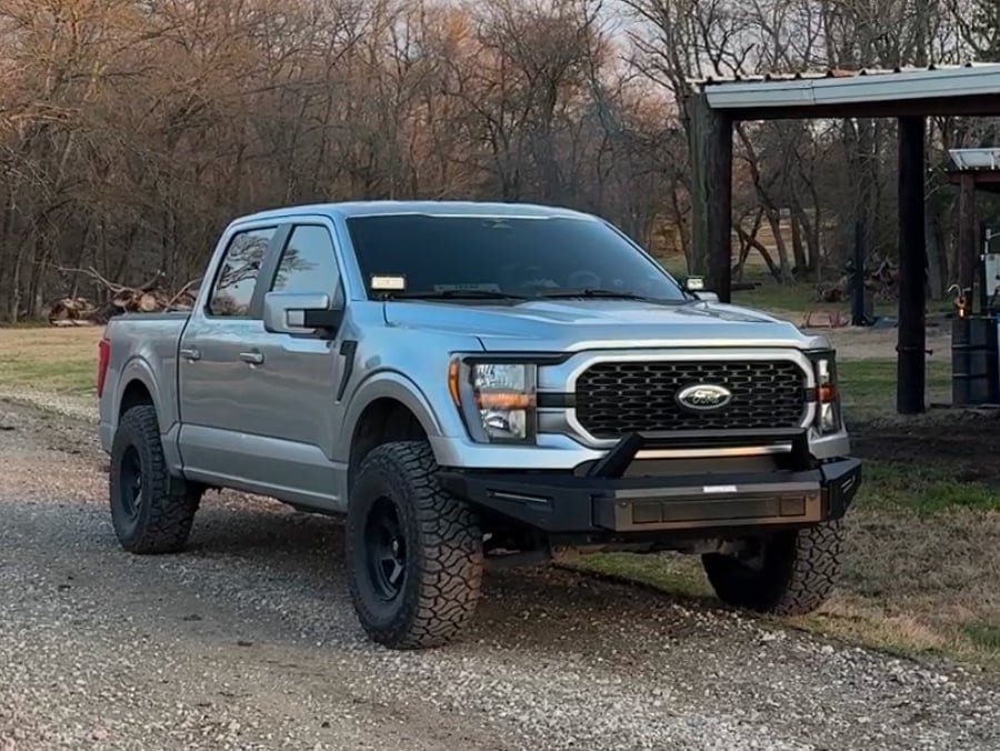 Barricade Extreme HD Modular Front Bumper with LED DRL (21-23 F-150, Excluding Raptor)