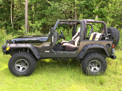 Barricade Rocker Guards (97-06 Jeep Wrangler TJ, Excluding Unlimited)