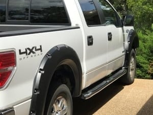 Barricade Aggressive Molded Fender Flares (09-14 F-150 Styleside, Excluding Raptor)