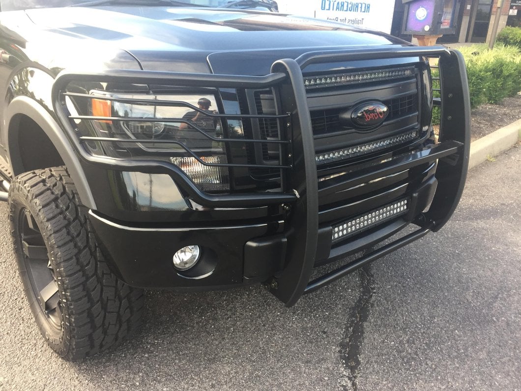 Barricade Brush Guard; Gloss Black (09-14 F-150, Excluding Raptor)