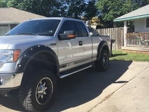 Barricade Aggressive Molded Fender Flares (09-14 F-150 Styleside, Excluding Raptor)
