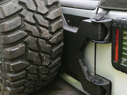 Barricade HD Tire Carrier with Mount (07-18 Jeep Wrangler JK)