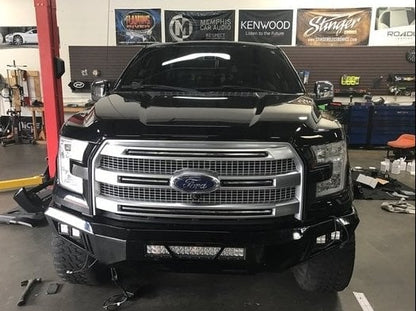 Barricade Extreme HD Front Bumper with LED Light Bar, Fog and Spot Lights (15-17 F-150, Excluding Raptor)