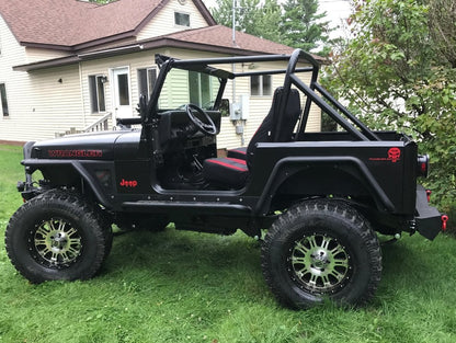 Barricade Rocker Guards with Step (87-95 Jeep Wrangler YJ)