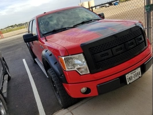 Barricade Aggressive Molded Fender Flares (09-14 F-150 Styleside, Excluding Raptor)