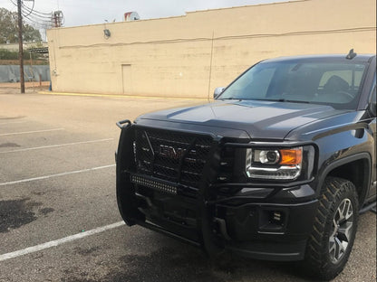Barricade Extreme HD Grille Guard; Black (14-18 Sierra 1500)