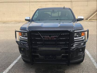 Barricade Extreme HD Grille Guard; Black (14-18 Sierra 1500)