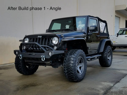 Barricade Adventure HD Front Bumper (07-18 Jeep Wrangler JK)