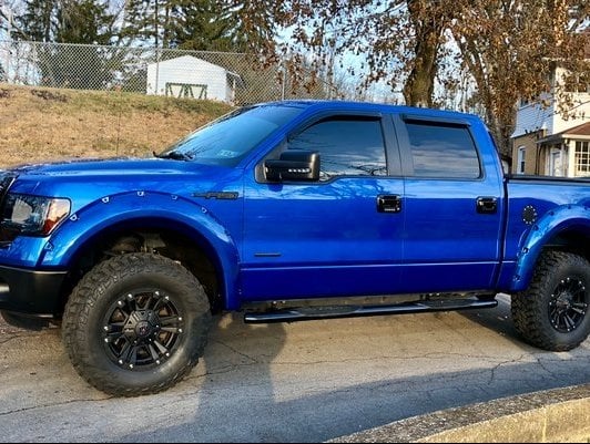 Barricade Aggressive Molded Fender Flares (09-14 F-150 Styleside, Excluding Raptor)