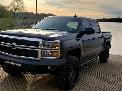 Barricade Extreme HD Front Bumper with LED Fog Lights (16-18 Silverado 1500)