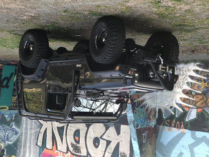 Barricade Roof Rack; Textured Black (97-06 Jeep Wrangler TJ, Excluding Unlimited)