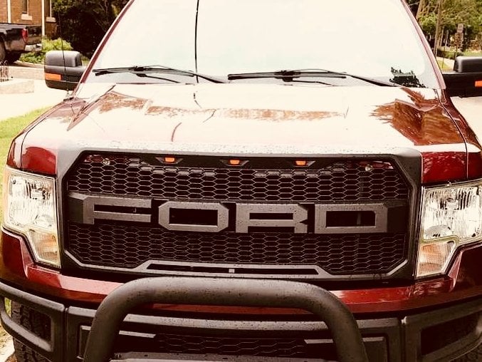 Barricade HD Bull Bar with Skid Plate and 20-Inch Dual-Row LED Light Bar; Textured Black (04-25 F-150, Excluding Raptor)
