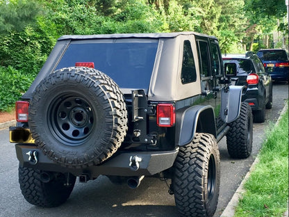 Barricade Trail Force HD Rear Bumper (07-18 Jeep Wrangler JK)