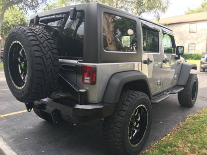 Barricade Extreme HD Rocker Steps (07-18 Jeep Wrangler JK 4-Door)