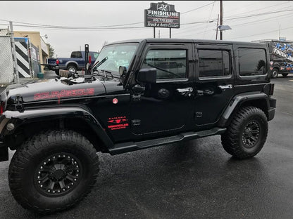 Barricade Extreme HD Rear Adventure Doors (07-18 Jeep Wrangler JK)