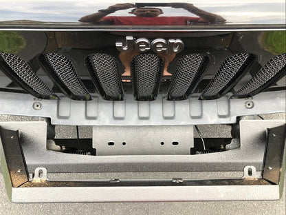 Barricade Vision Series Front Bumper with LED Fog Lights, Work Lights and 20-Inch LED Light Bar (07-18 Jeep Wrangler JK)