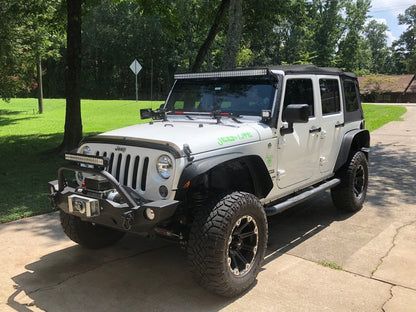 Barricade HD Flat Fender Flares (07-18 Jeep Wrangler JK)